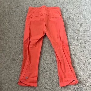 Lululemon Orange Crop Leggings